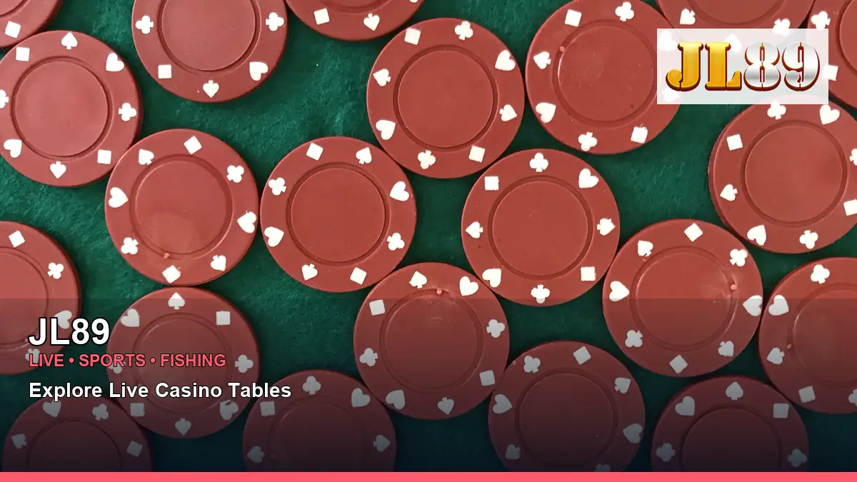 JL89 live casino tables for Philippine players