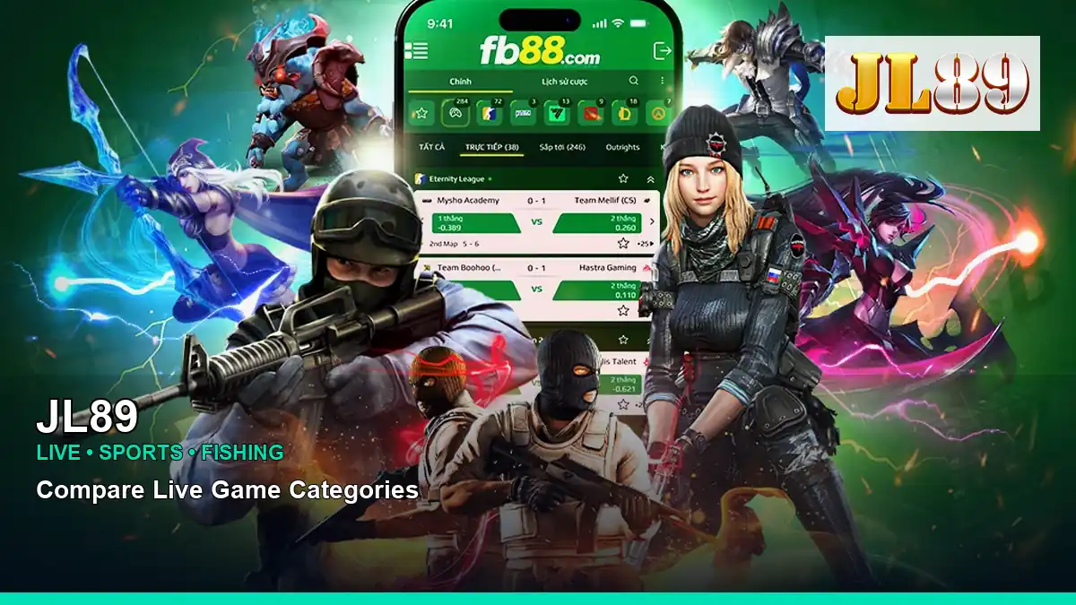 JL89 sports betting and arcade games for Philippine players